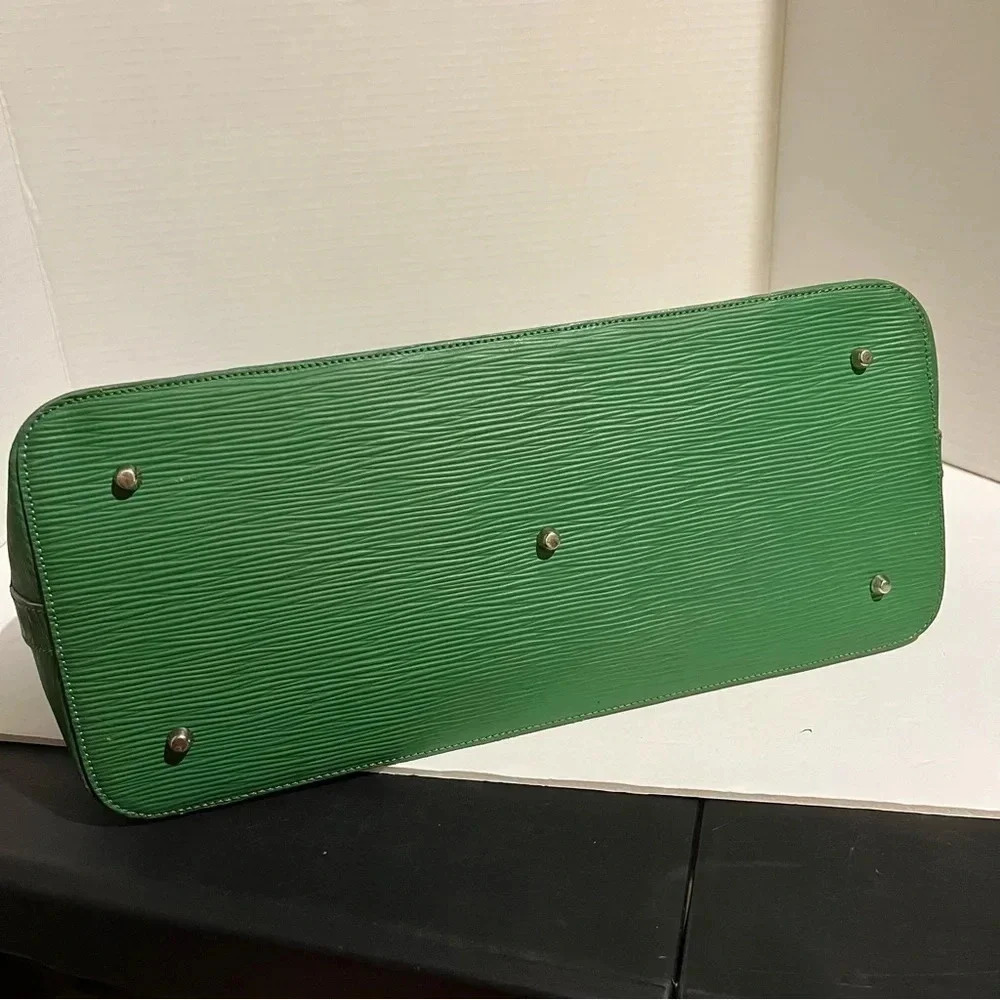 Cristiano Pompeo Handbag Purse Alma Green Made In Italy - Picture 5 of 12
